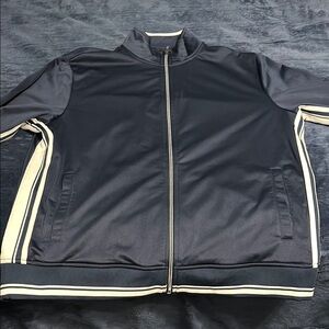 Men's Navy Track Jacket